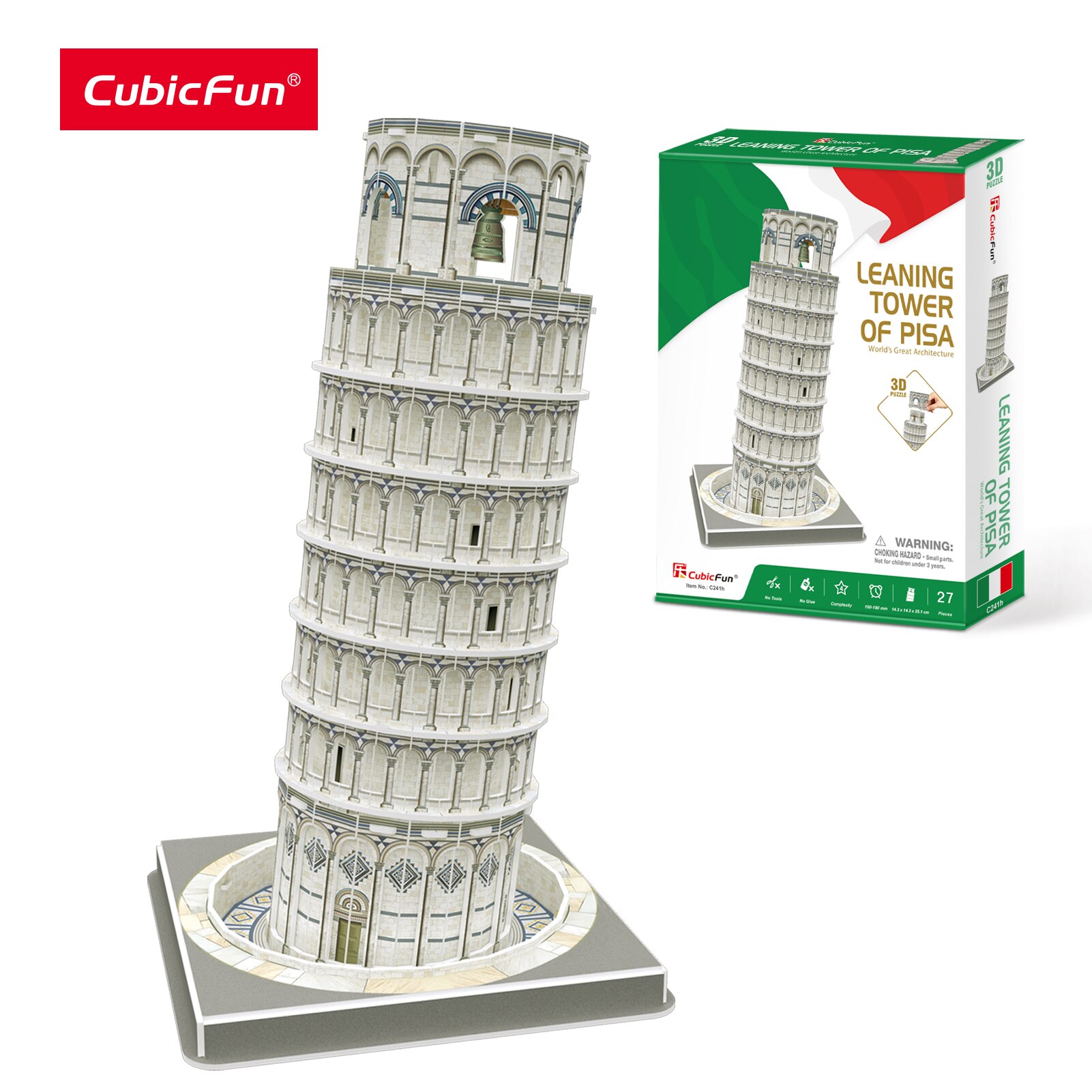ΔΕΣΥΛΛΑΣ ΠΑΖΛ 3D LEANING TOWER OF PISA C241H