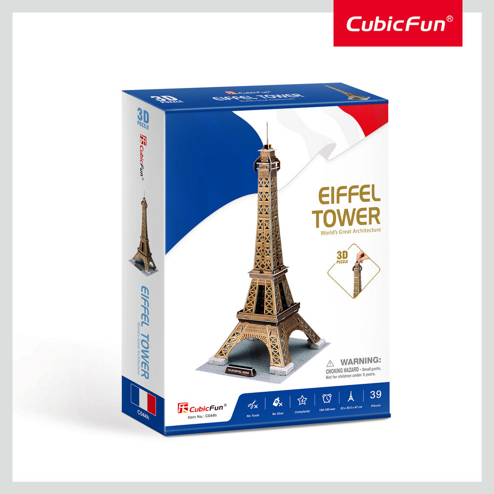 ΔΕΣΥΛΛΑΣ ΠΑΖΛ 3D EIFFEL TOWER C044H