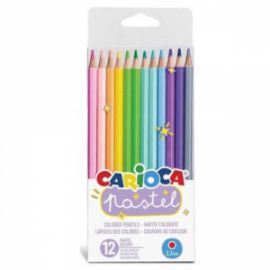 ΞΥΛΟΜΠΟΓΙΕΣ ΠΑΣΤΕΛ 12 ΤΕΜ. CARIOCA 