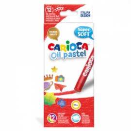 ΛΑΔΟΠΑΣΤΕΛ OIL PASTELSUPER SOFT 12ΤΕΜ. CARIOCA 