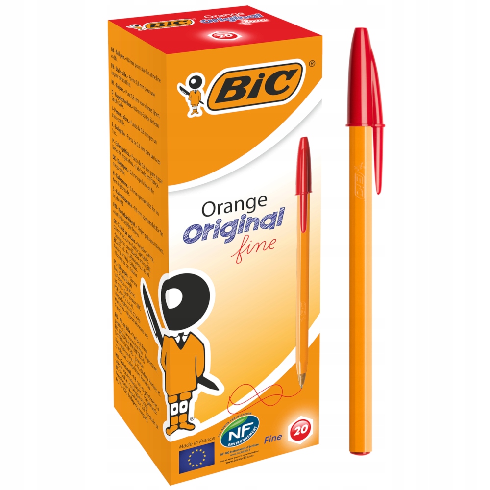 ΣΤΥΛΟ BIC  ORIGINAL ORANGE ΚΟΚΚΙΝΟ