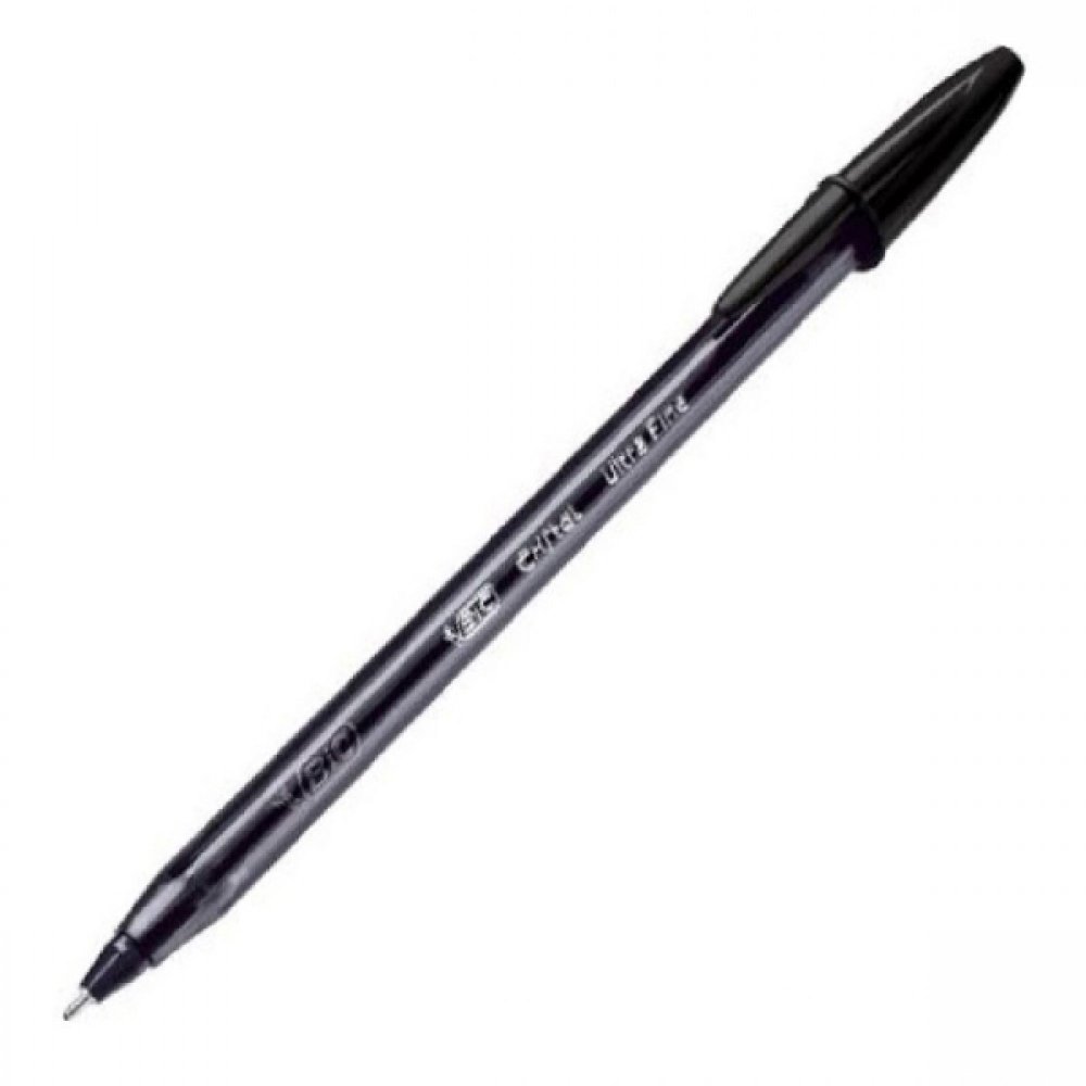 ΣΤΥΛΟ BIC ULTRA FINE EXACT CRISTAL ΜΑΥΡΟ